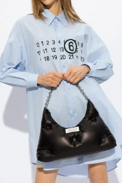Maison Margiela CZARNY Torba na ramię ‘Glam Slam Medium’
