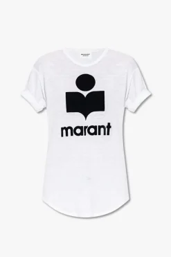 Marant Etoile BIAŁY T-shirt ‘Koldi’