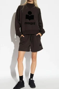 Marant Etoile CZARNY Bluza ‘Moby’