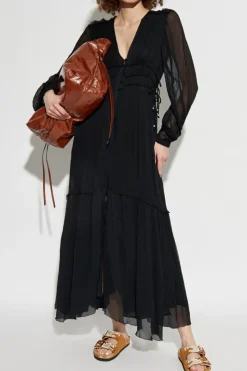 Marant Etoile CZARNY Sukienka `Amara`