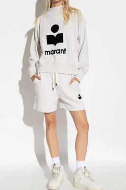Marant Etoile SZARY Bluza ‘Moby’