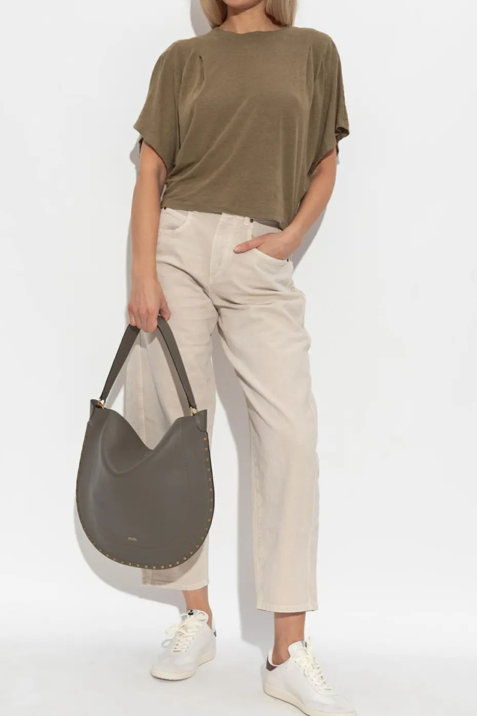 Marant Etoile ZIELONY Top `Kyanza`
