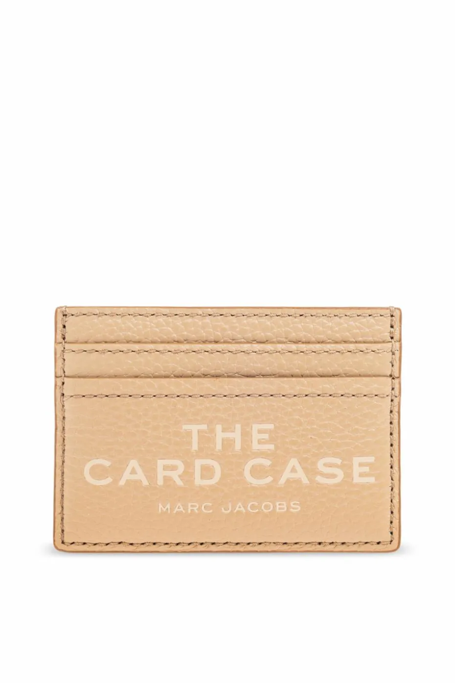 Marc Jacobs beżowy Etui na karty `The Marc Mini`