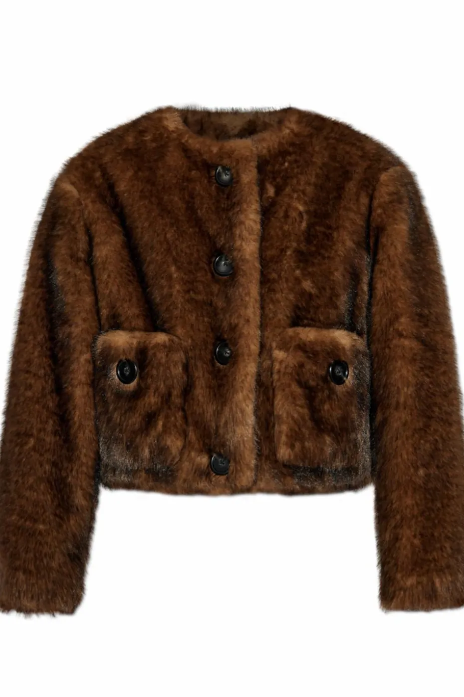 Marc Jacobs BRĄZOWY Sztuczne futro
