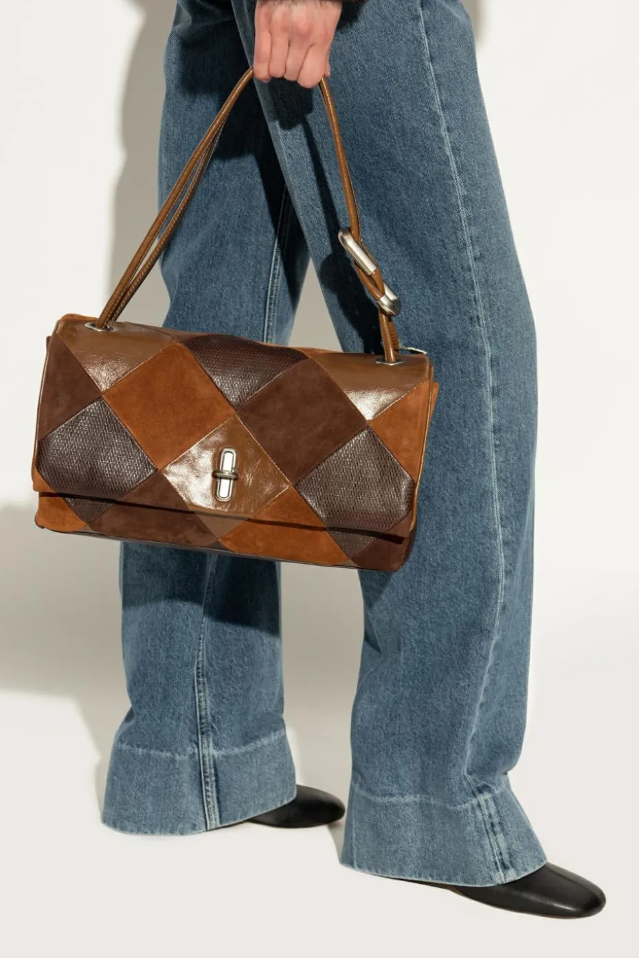 Marc Jacobs BRĄZOWY Torba na ramię