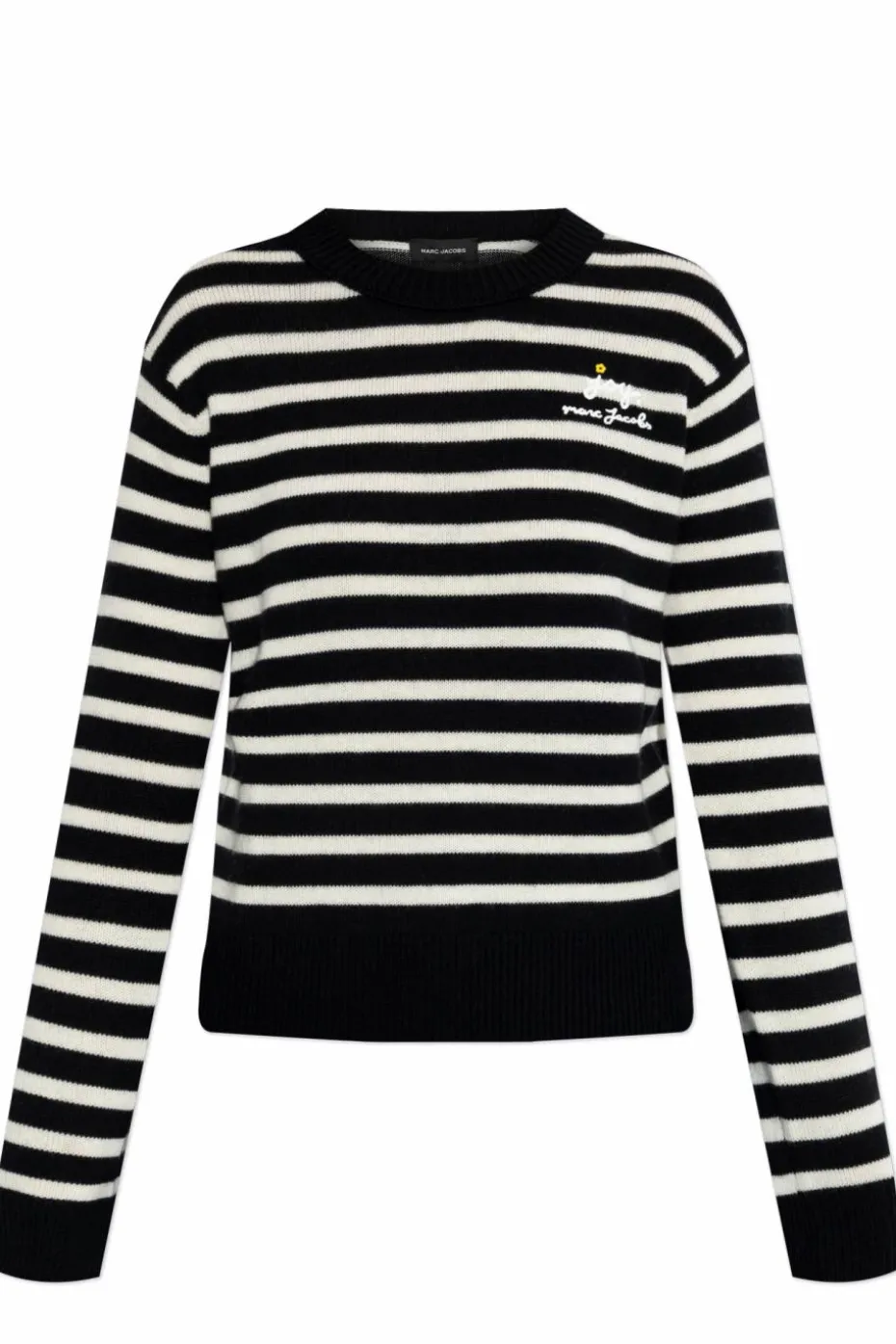 Marc Jacobs CZARNY Sweter z logo