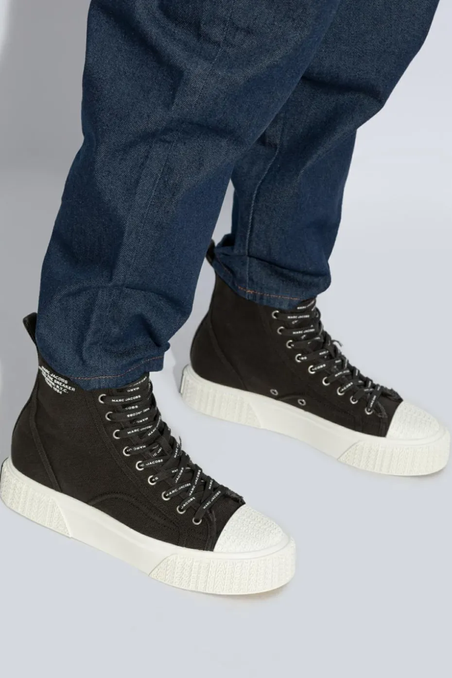 Marc Jacobs SZARY Buty sportowe za kostkę