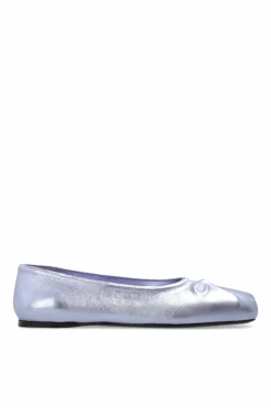 Marni FIOLETOWY Baleriny `Little Bow`