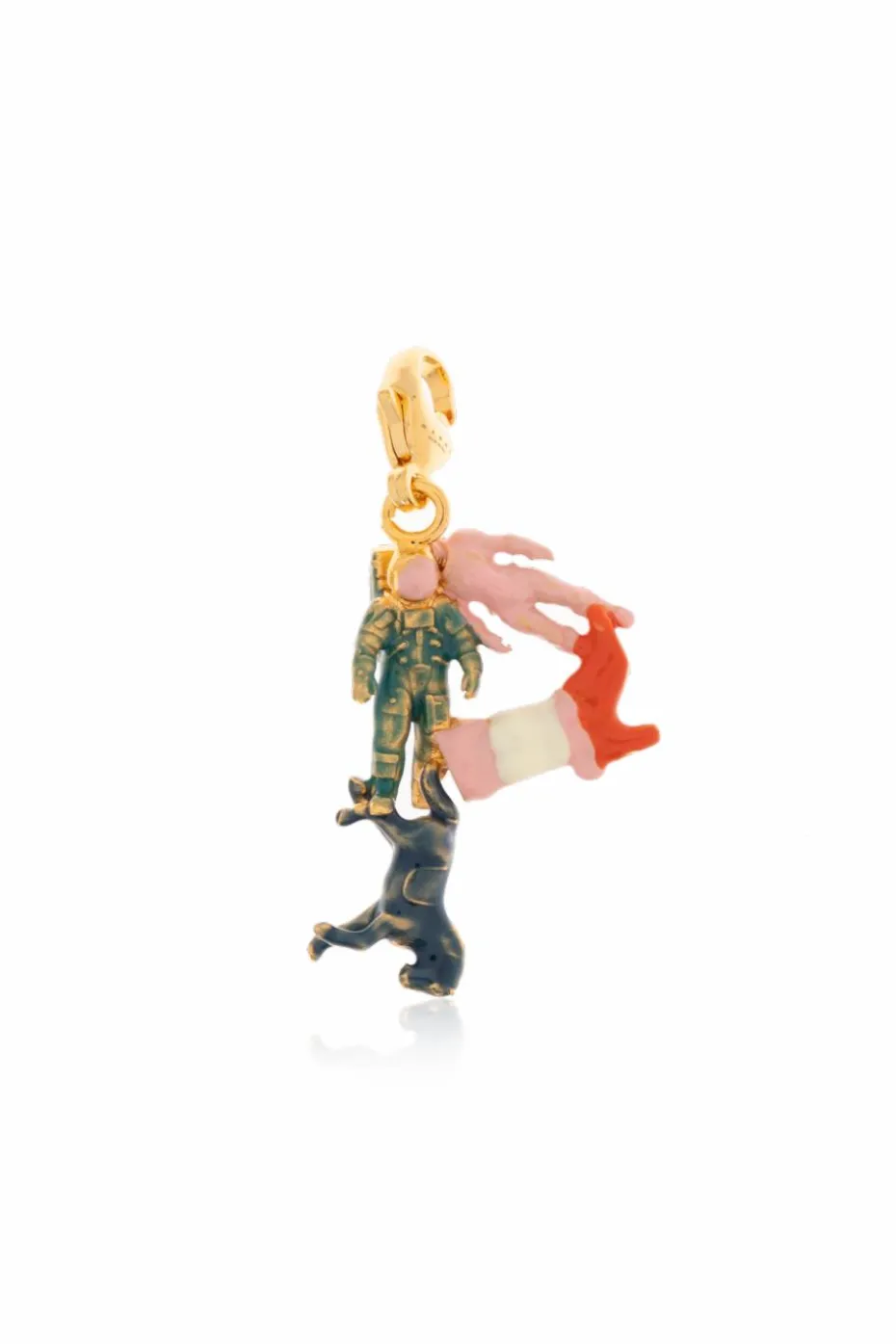 Marni MULTIKOLOR Zawieszka z literą `P`