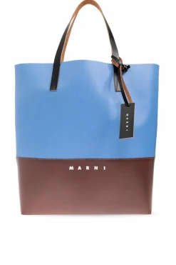 Marni NIEBIESKI Torba typu `shopper`