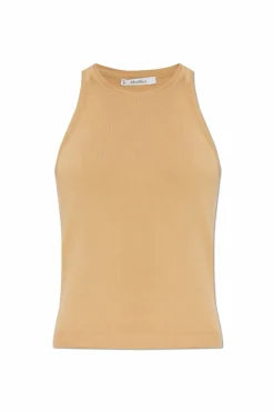 Max Mara beżowy Top `Arnes`
