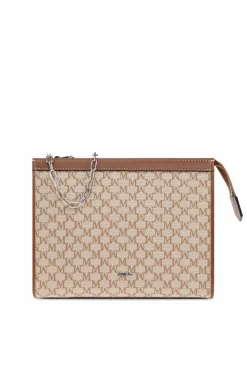 Max Mara beżowy Torba 'Mmtrousses`