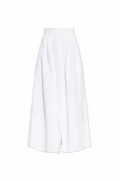 Max Mara BIAŁY Bawełniana spódnica