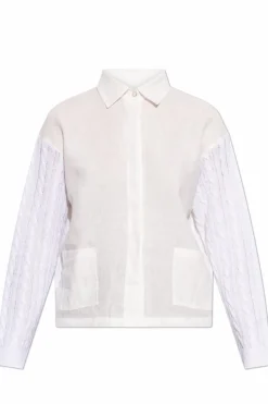 Max Mara BIAŁY Koszula `Klaus`