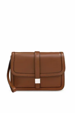 Max Mara BRĄZOWY Torba do ręki`Bianca`