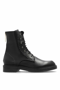 Max Mara CZARNY Buty typu ‘combat’