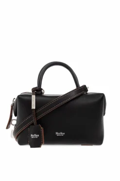 Max Mara CZARNY Torba do ręki `Holdall Small`