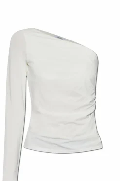 Max Mara kremowy Top na jedno ramię ‘Spluga’