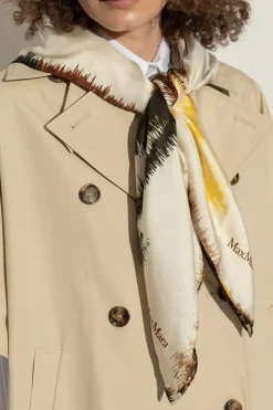 Max Mara MULTIKOLOR Jedwabna chusta ‘Carre’