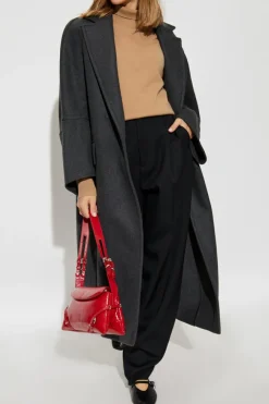 Max Mara SZARY Płaszcz `Asburgo`