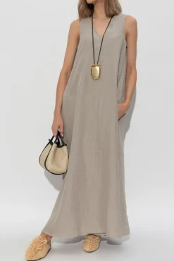 Max Mara SZARY Sukienka `Simeone`