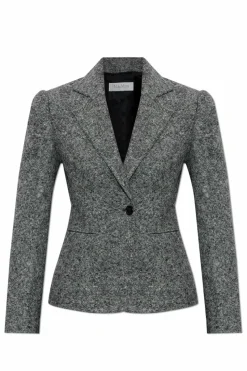Max Mara SZARY Wełniana marynarka `Salmone`