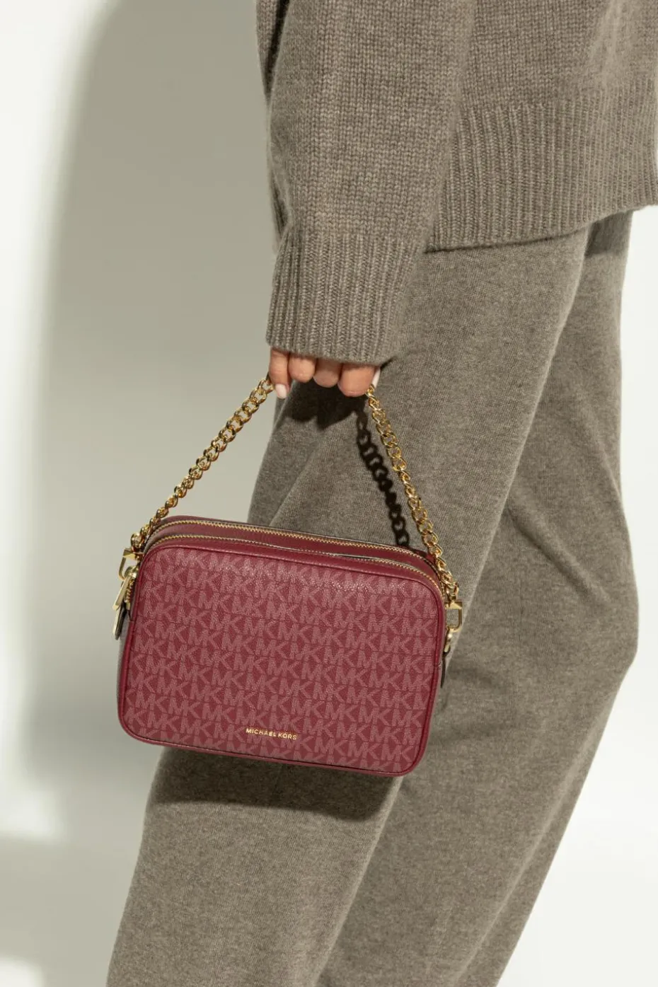 Michael Michael Kors BORDO Torba na ramię `Bryant Medium`
