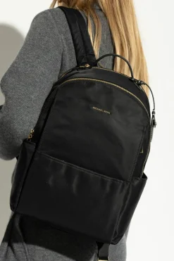 Michael Michael Kors CZARNY Plecak `Sable Large`