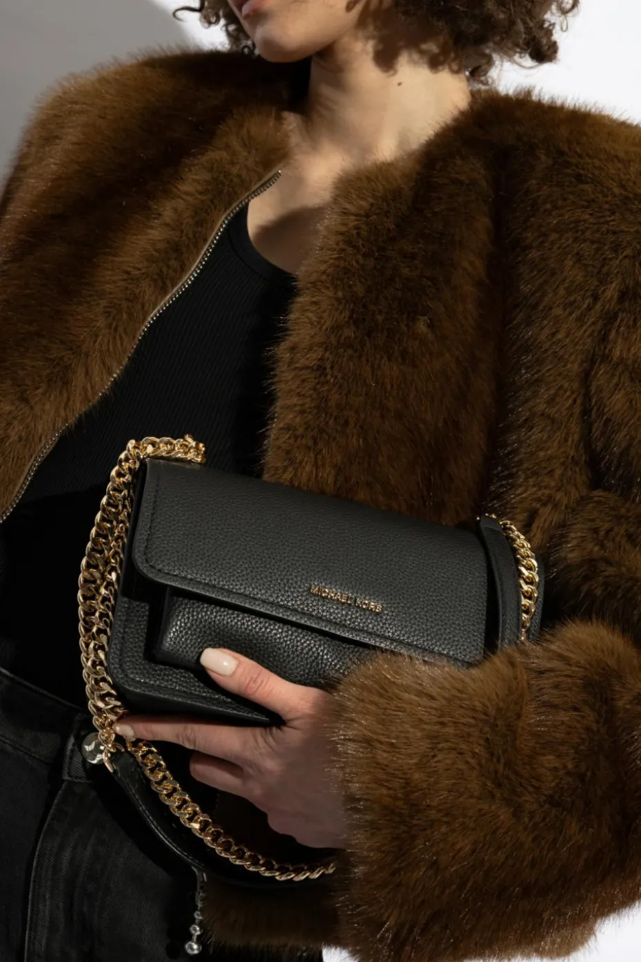 Michael Michael Kors CZARNY Torba na ramię `Claire`