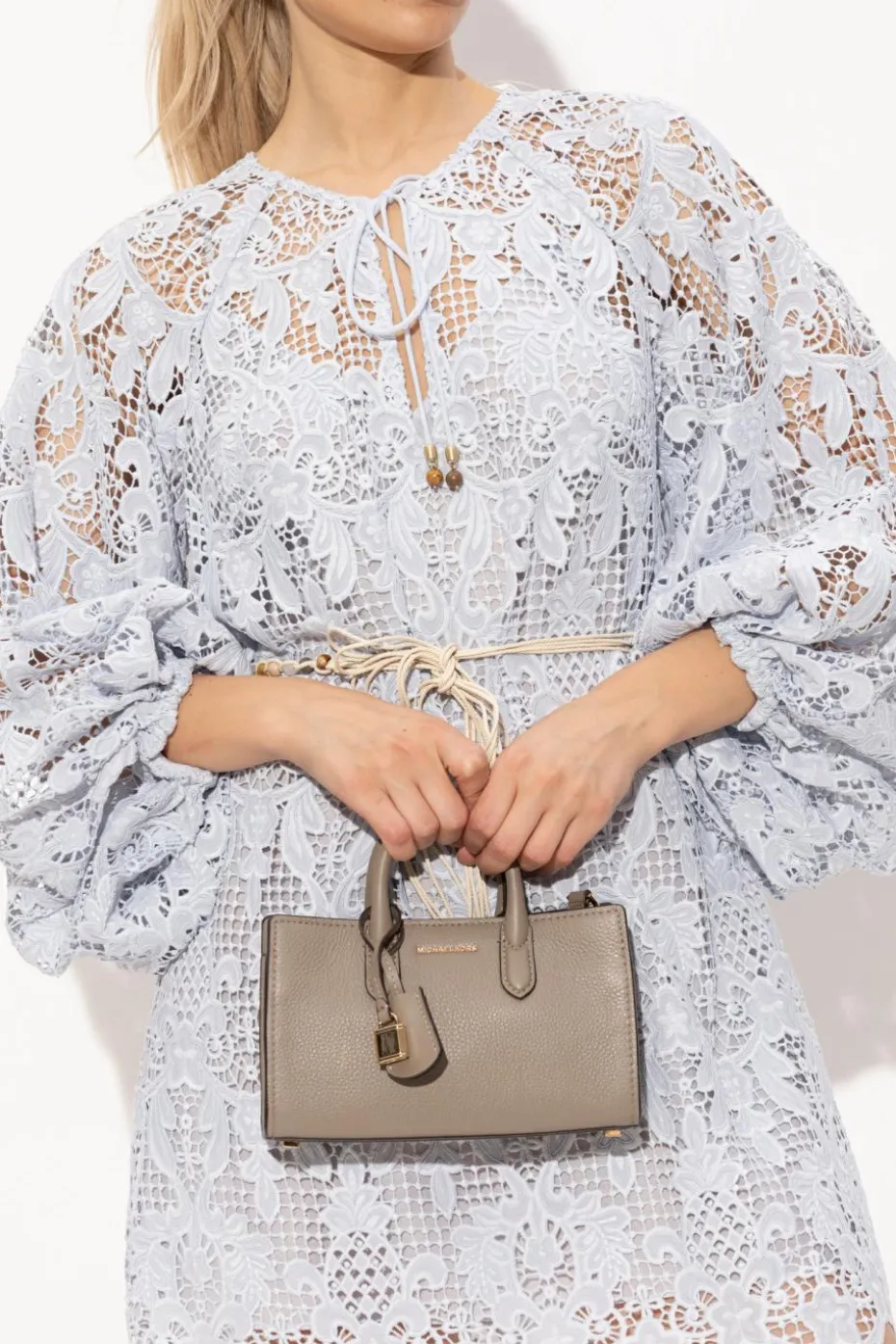 Michael Michael Kors SZARY Torba do ręki `Scarlett`