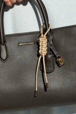 Michael Michael Kors ZŁOTY Brelok z logo