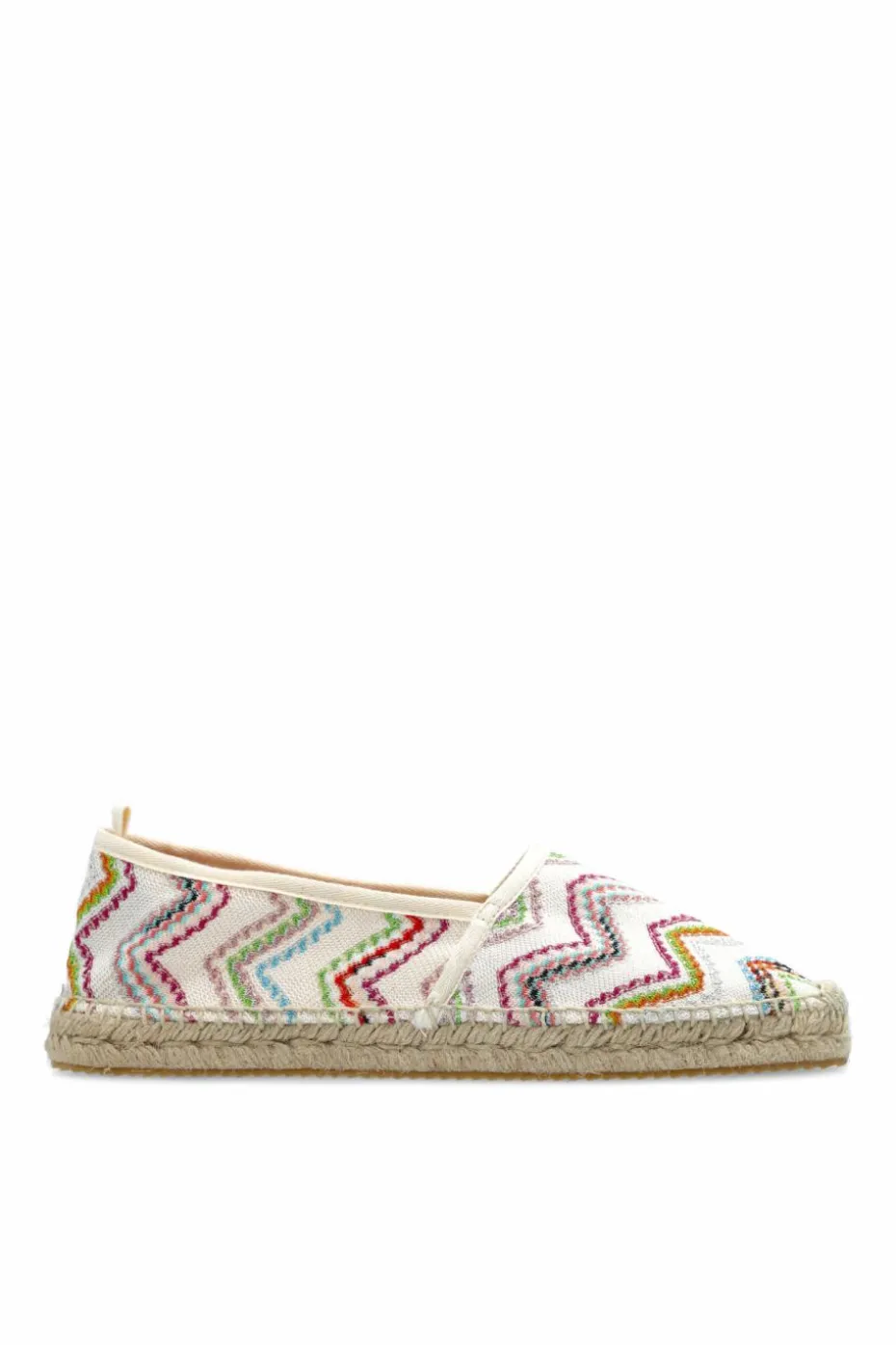 Missoni MULTIKOLOR Espadryle z lureksową nicią