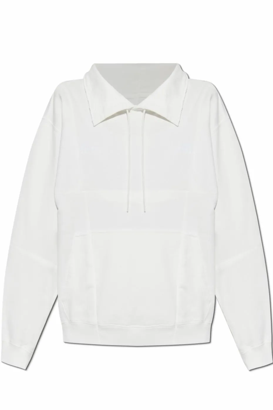 MM6 Maison Margiela BIAŁY Bluza ze stójką