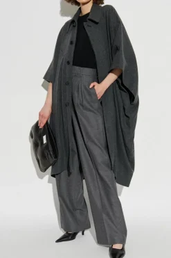 MM6 Maison Margiela CZARNY Top z logo
