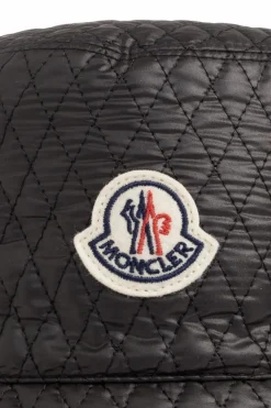 Moncler CZARNY Kapelusz z logo