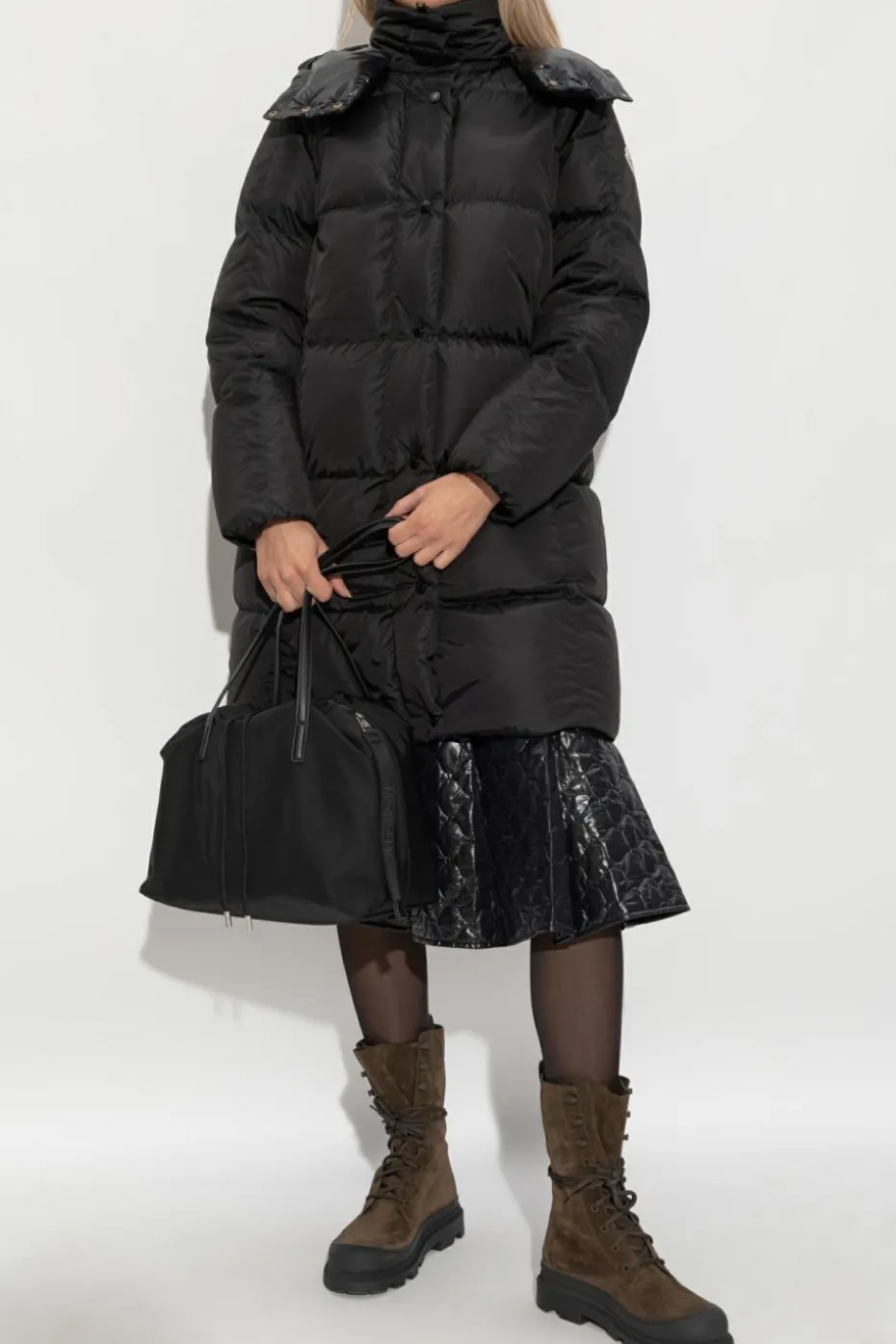 Moncler CZARNY Kurtka puchowa `Litte`