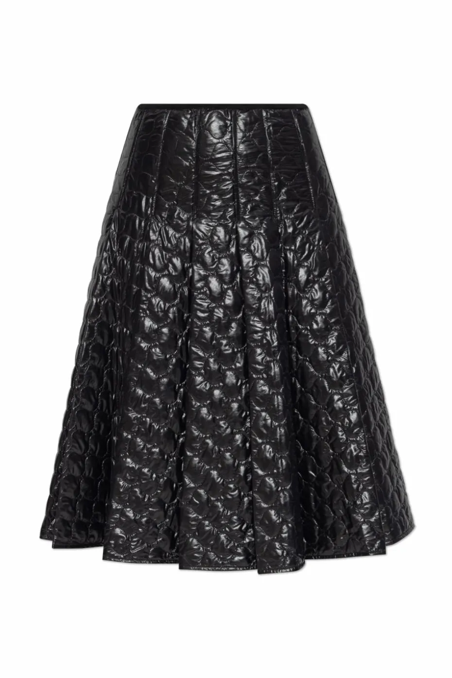 Moncler CZARNY Pikowana spódnica
