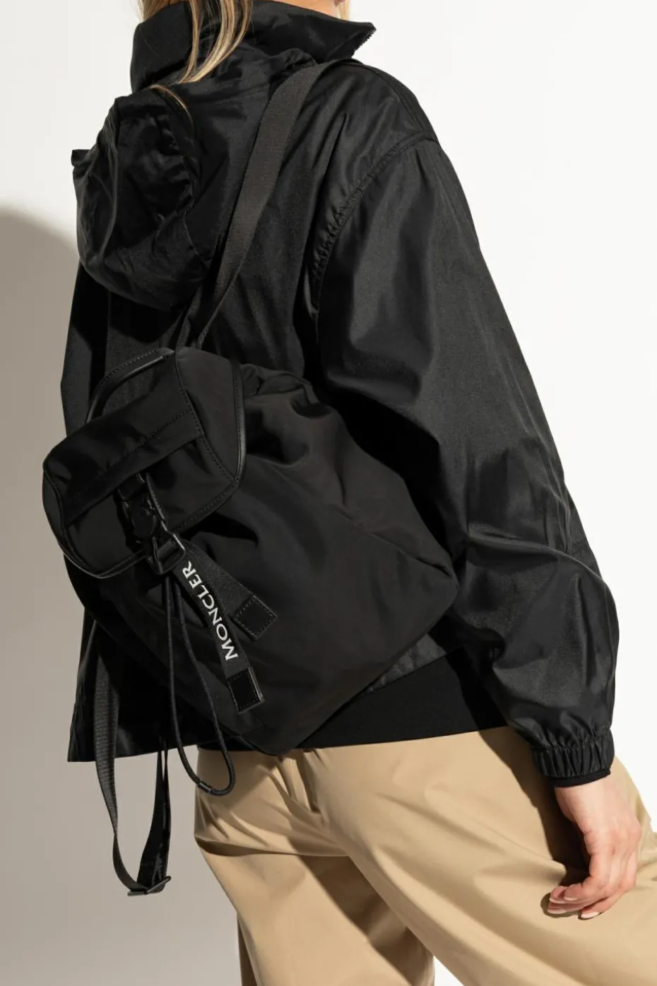Moncler CZARNY Plecak `Trick`