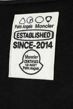 Moncler Genius CZARNY 8 MONCLER PALM ANGELS