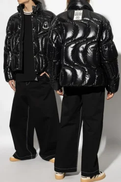 Moncler Genius CZARNY 8 MONCLER PALM ANGELS