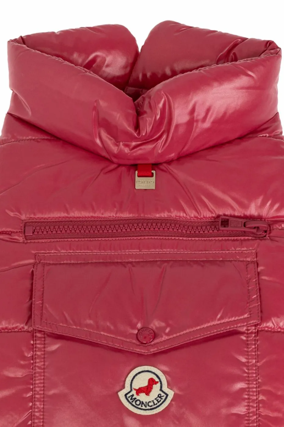 Moncler Genius RÓŻOWY Kamizelka dla psa