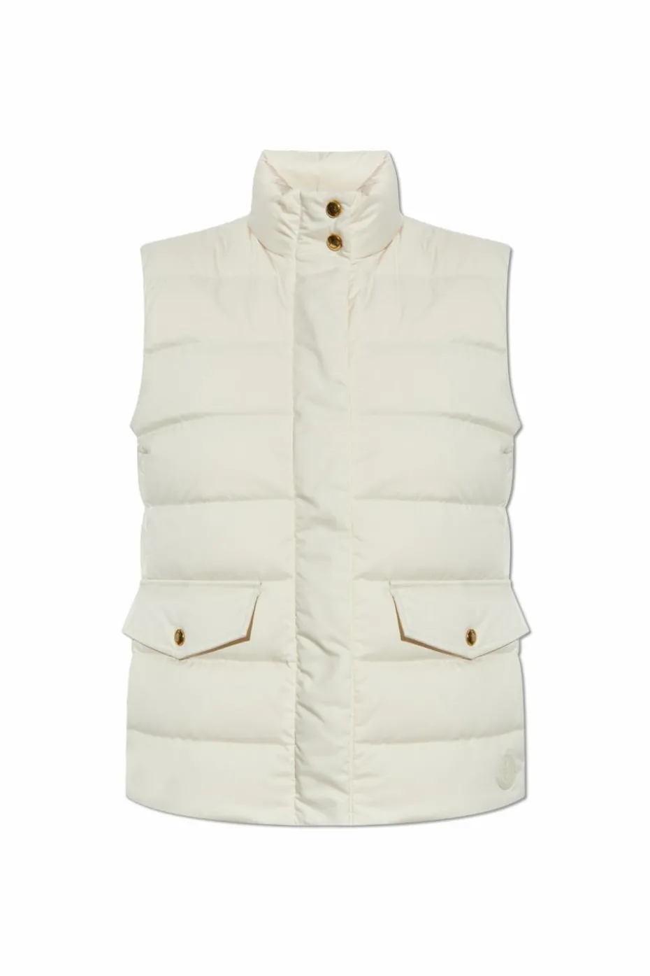 Moncler kremowy Puchowa kamizelka `Besset`