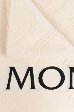 Moncler kremowy Ręcznik kąpielowy