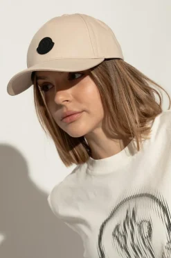 Moncler RÓŻOWY Czapka z daszkiem