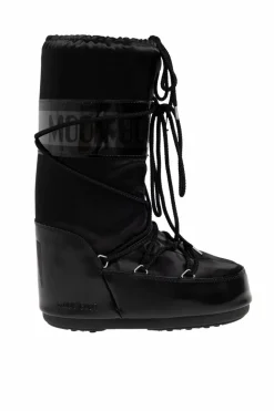 Moon Boot CZARNY Śniegowce `Icon Glance`