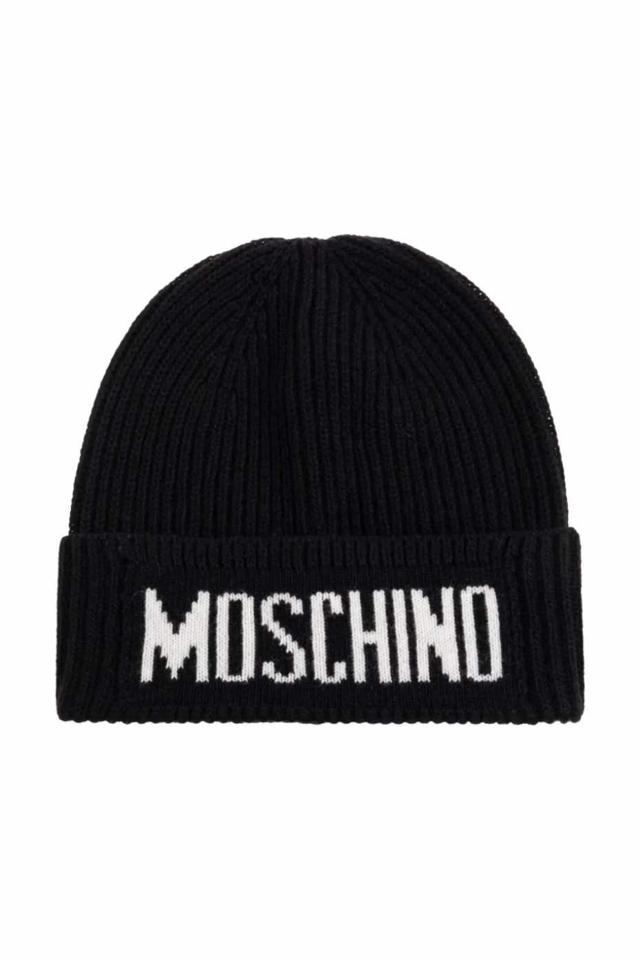 Moschino CZARNY Czapka z logo