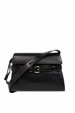 Moschino CZARNY Torba na ramię z logo