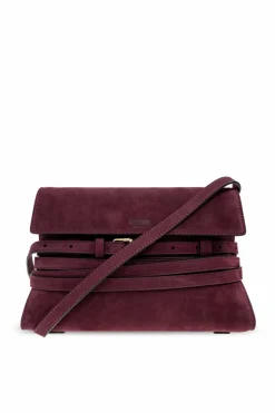 Moschino FIOLETOWY Torba na ramię