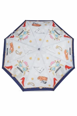 Moschino MULTIKOLOR Składany parasol