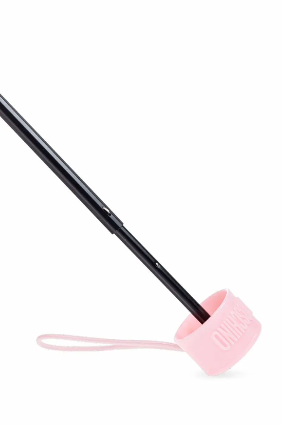 Moschino RÓŻOWY Parasol z logo